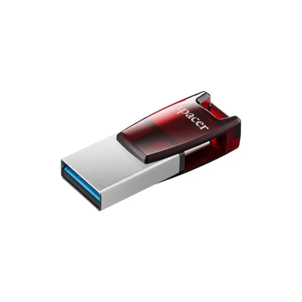 Apacer AH180 64GB USB 3.2 Gen 1 Type-C red AP64GAH180R-1