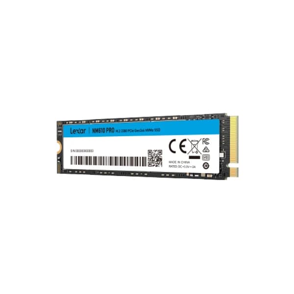 LEXAR NM610 Pro 500GB Nwme ssd məhsul şəkli