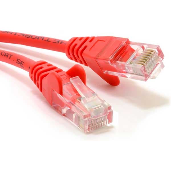 Network Ethernet RJ45 Cat5E-CCA UTP PATCH Red