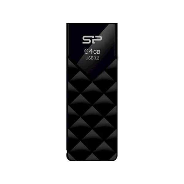Silicon Power Blaze B03 64 GB Flash Drive Black SP064GBUF3B03V1K-N