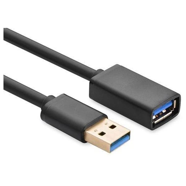 Ugreen US129 USB 3.0 Extension Cable 1.5m Black 30126 məhsul şəkli