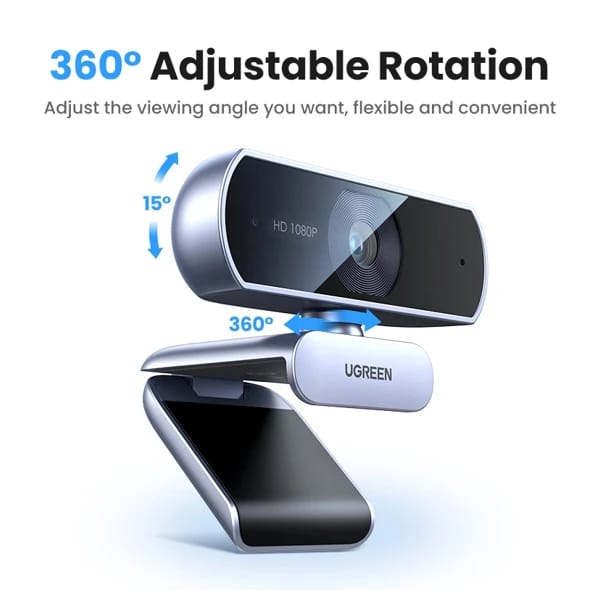 Ugreen CM678 USB HD Webcam 1080P 15728 məhsul şəkli
