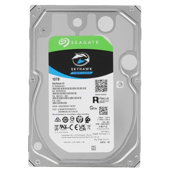 Seagate SkyHawk Surveillance 10TB Hard Disk ST10000VE001
