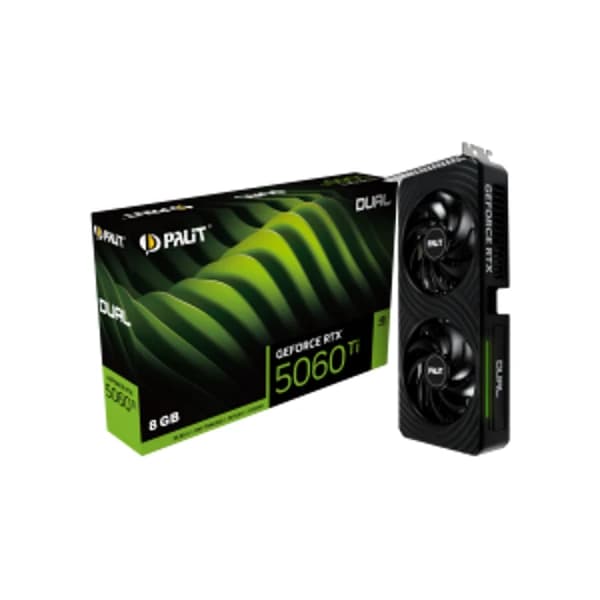 Palit Dual GeForce RTX 5060Ti 8GB OC məhsul şəkli