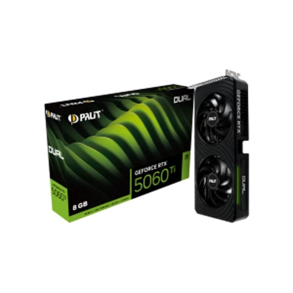 Palit Dual GeForce RTX 5060Ti 8GB OC məhsul şəkli