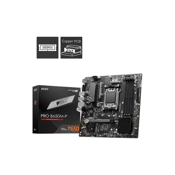 MSI Pro B650M-P DDR5 Motherboard məhsul şəkli