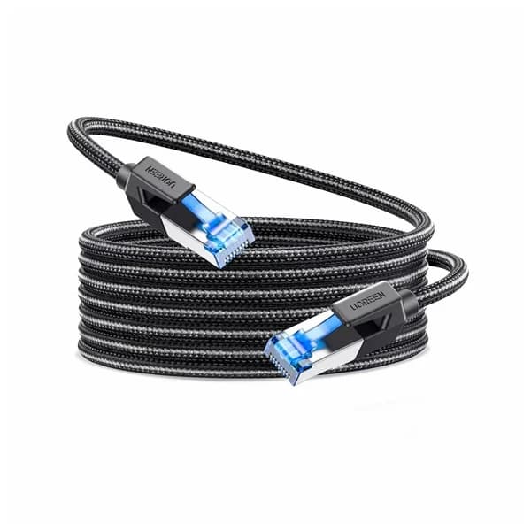 Ugreen NW153 CAT8 Shielded Round Braided Cable 10 m 30795 məhsul şəkli