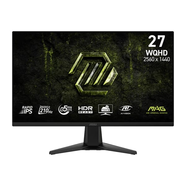 MSI MAG 275QF E21 WQHD 210Hz Gaming Monitor məhsul şəkli