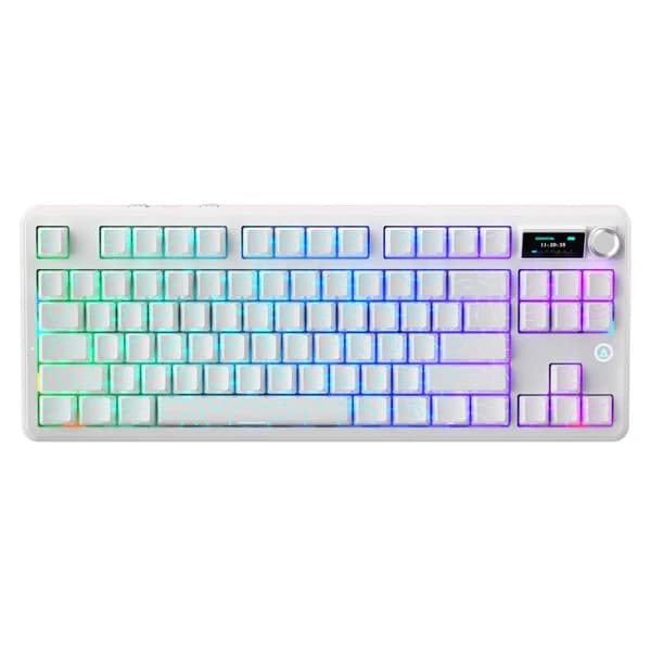 Ajazz MK87 PRO Contour Lines White məhsul şəkli