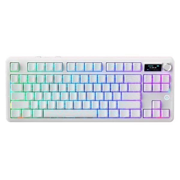 Ajazz MK87 PRO Contour Lines White məhsul şəkli
